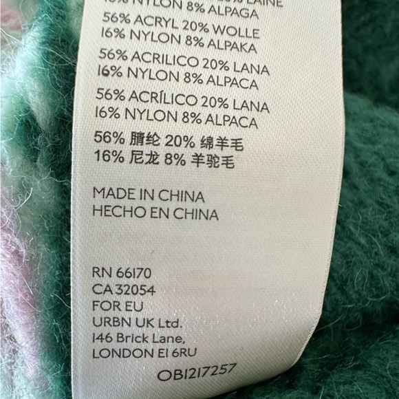 Free People Alpine Knit Sweater In Spearmint Pine - Picture 9 of 9